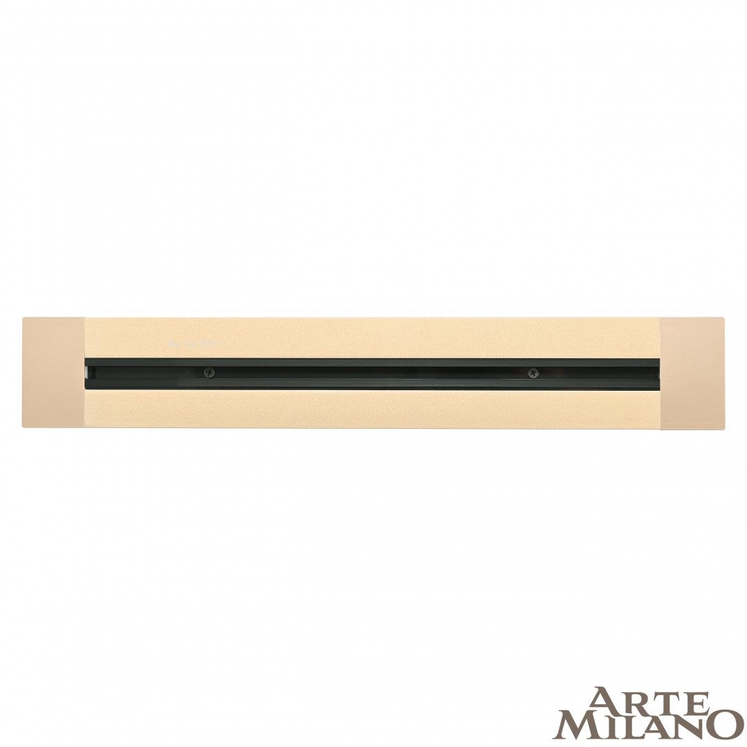 встраиваемый шинопровод arte milano am-track-sockets 382305tb/50 gold