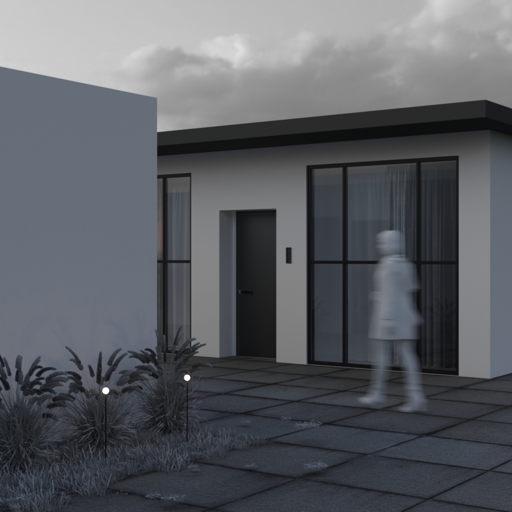 ландшафтный светильник maytoni shin o523fl-l2pt3k