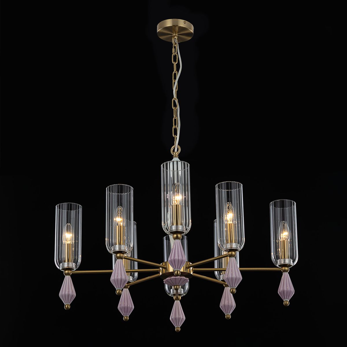 подвесная люстра citilux fernet cl254180