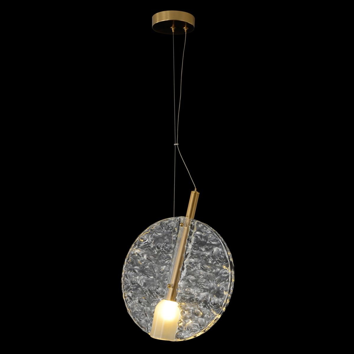 подвесной светильник crystal lux frozen sp1 brass