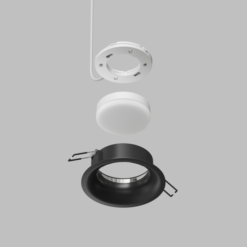 точечный светильник denkirs iner dk2150-bk