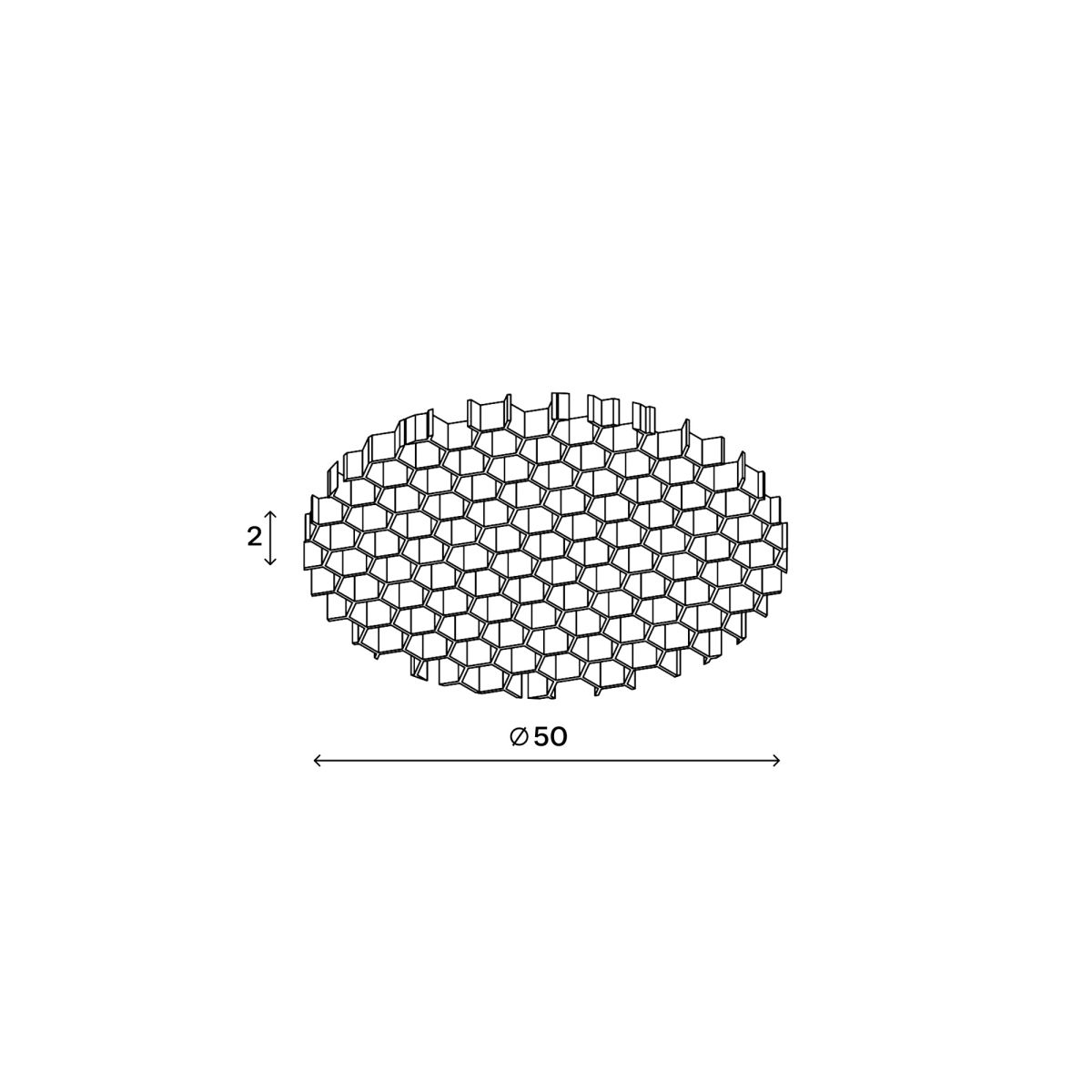 антибликовая решетка hesby lighting hsbl_0205