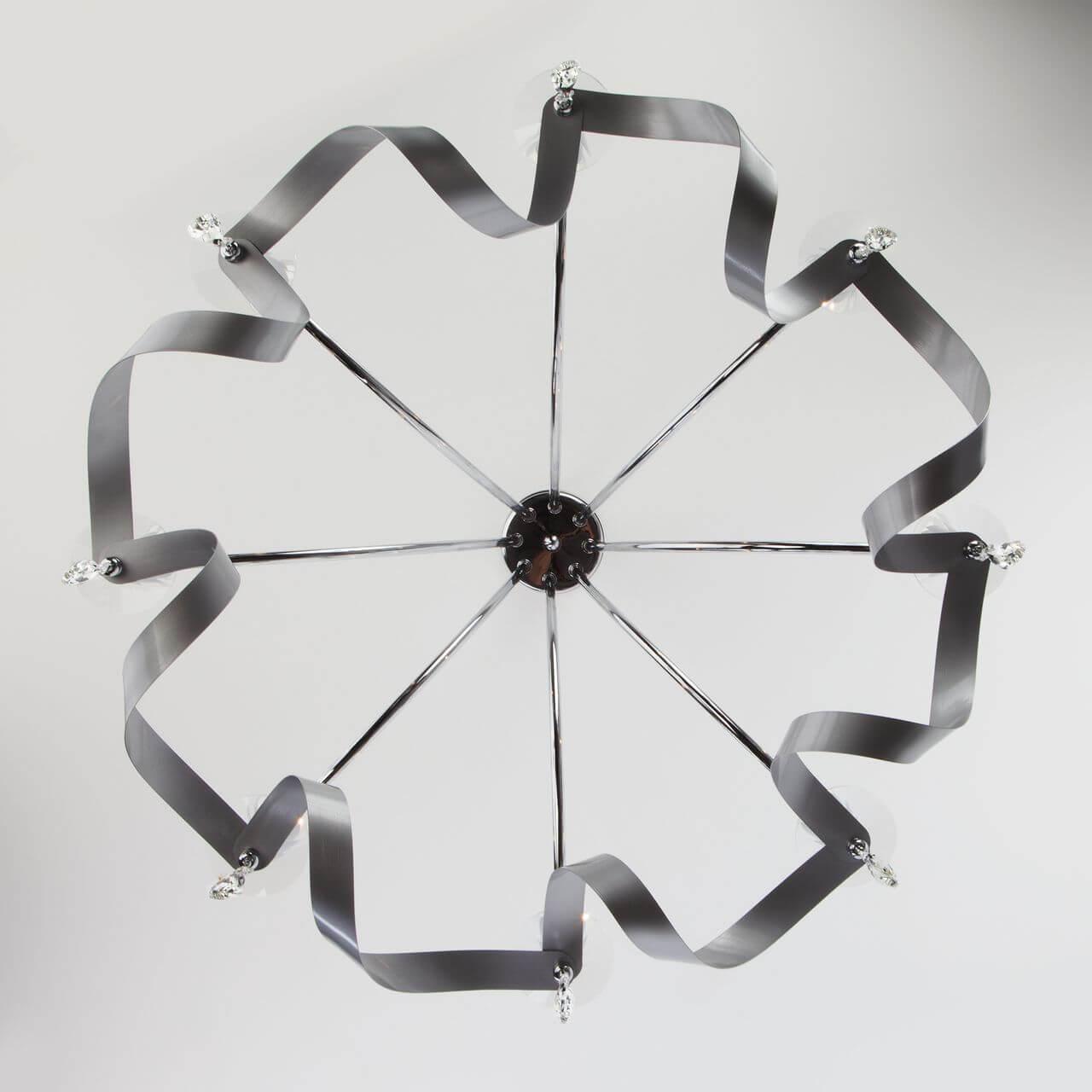 подвесная люстра eurosvet adelia 60064/8 хром