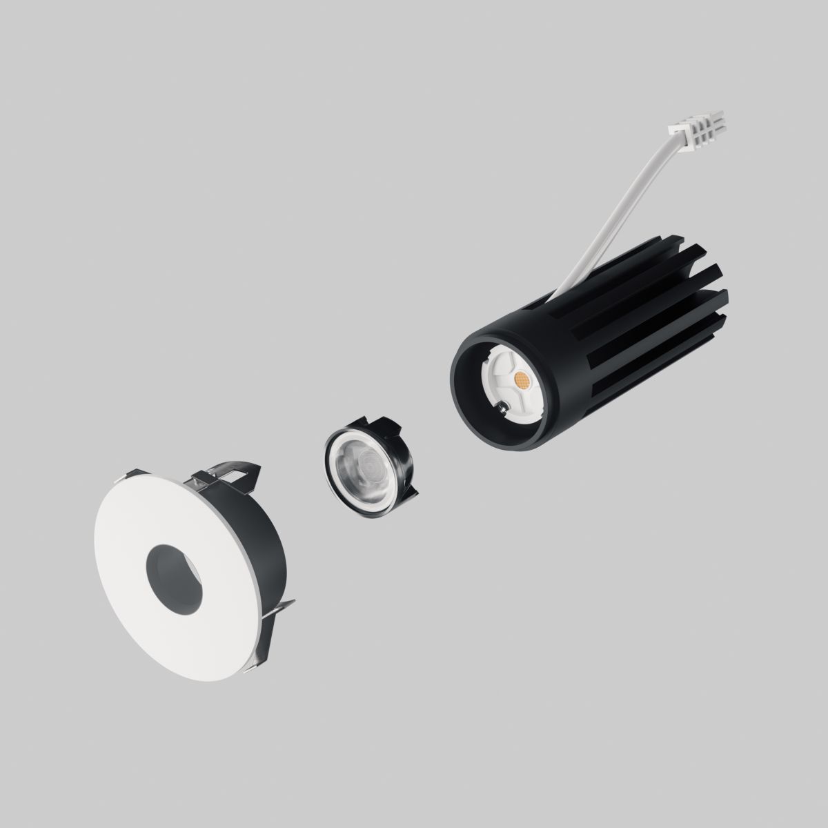 встраиваемый светильник lightstar spira slim 074346