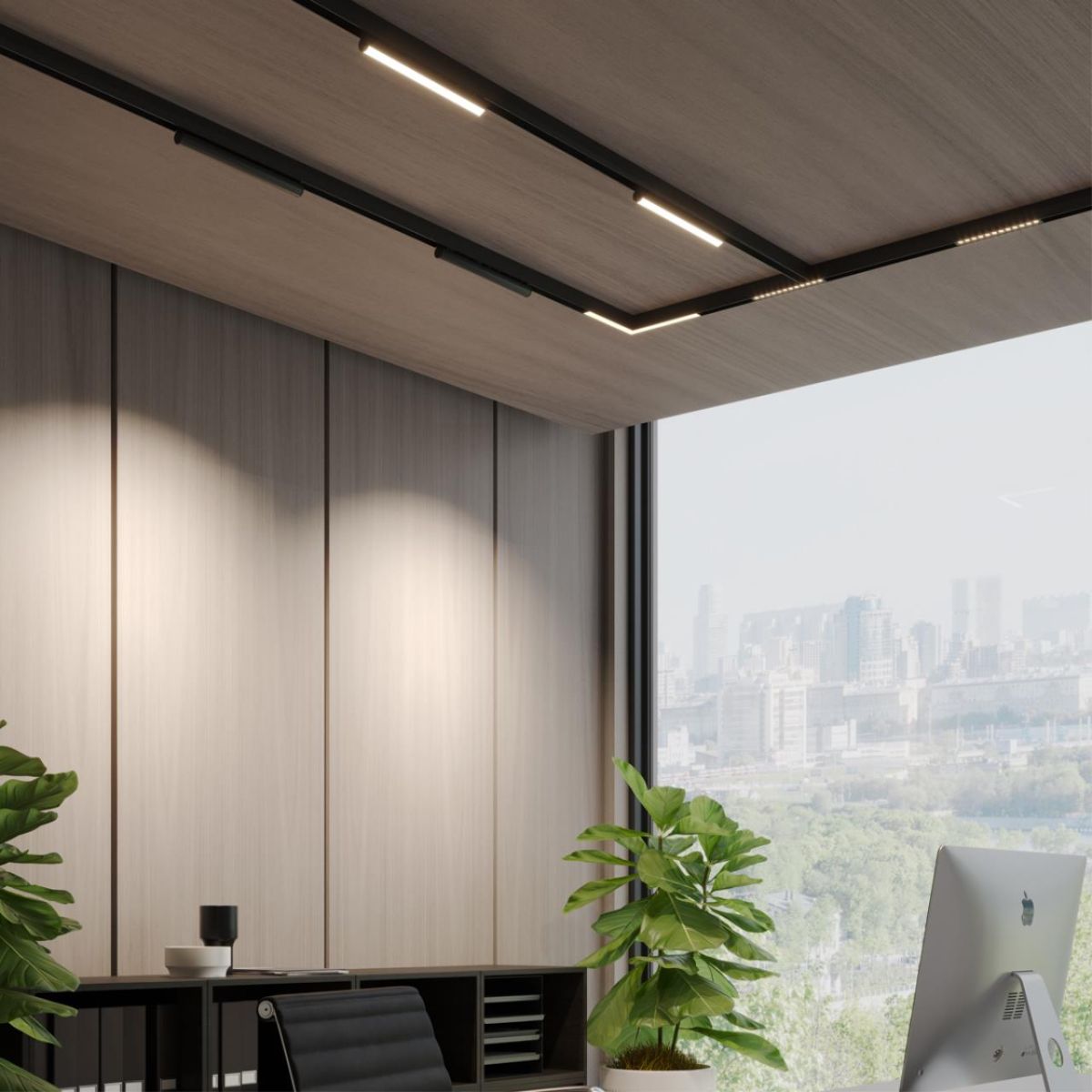 трековый светильник novotech port vector 359953