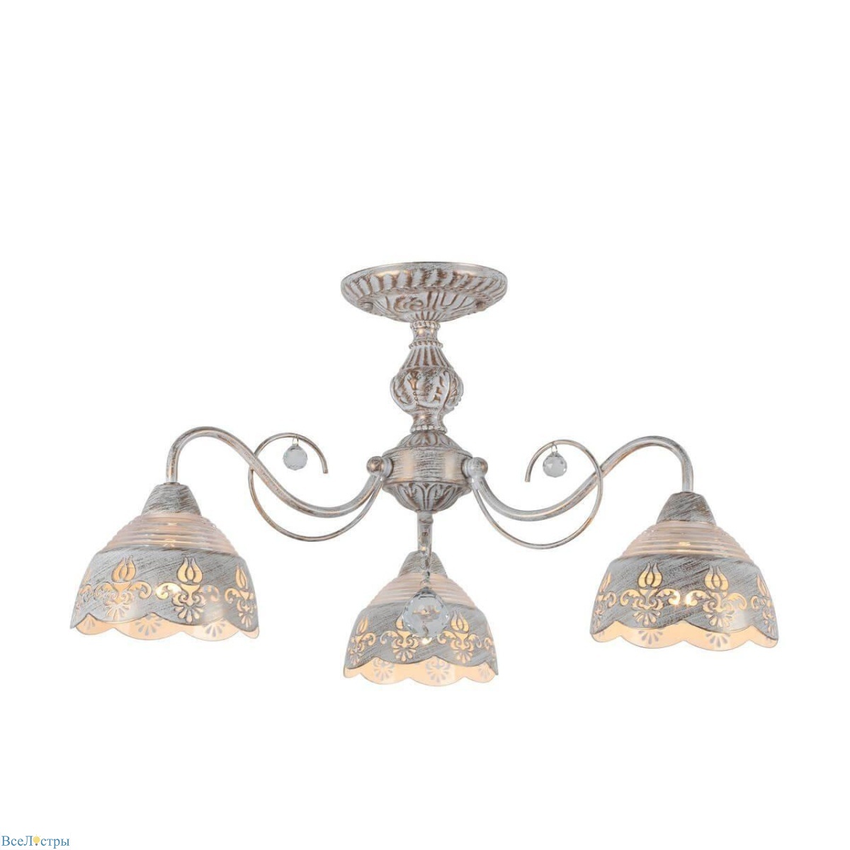 потолочная люстра arte lamp sicilia a9106pl-3wg