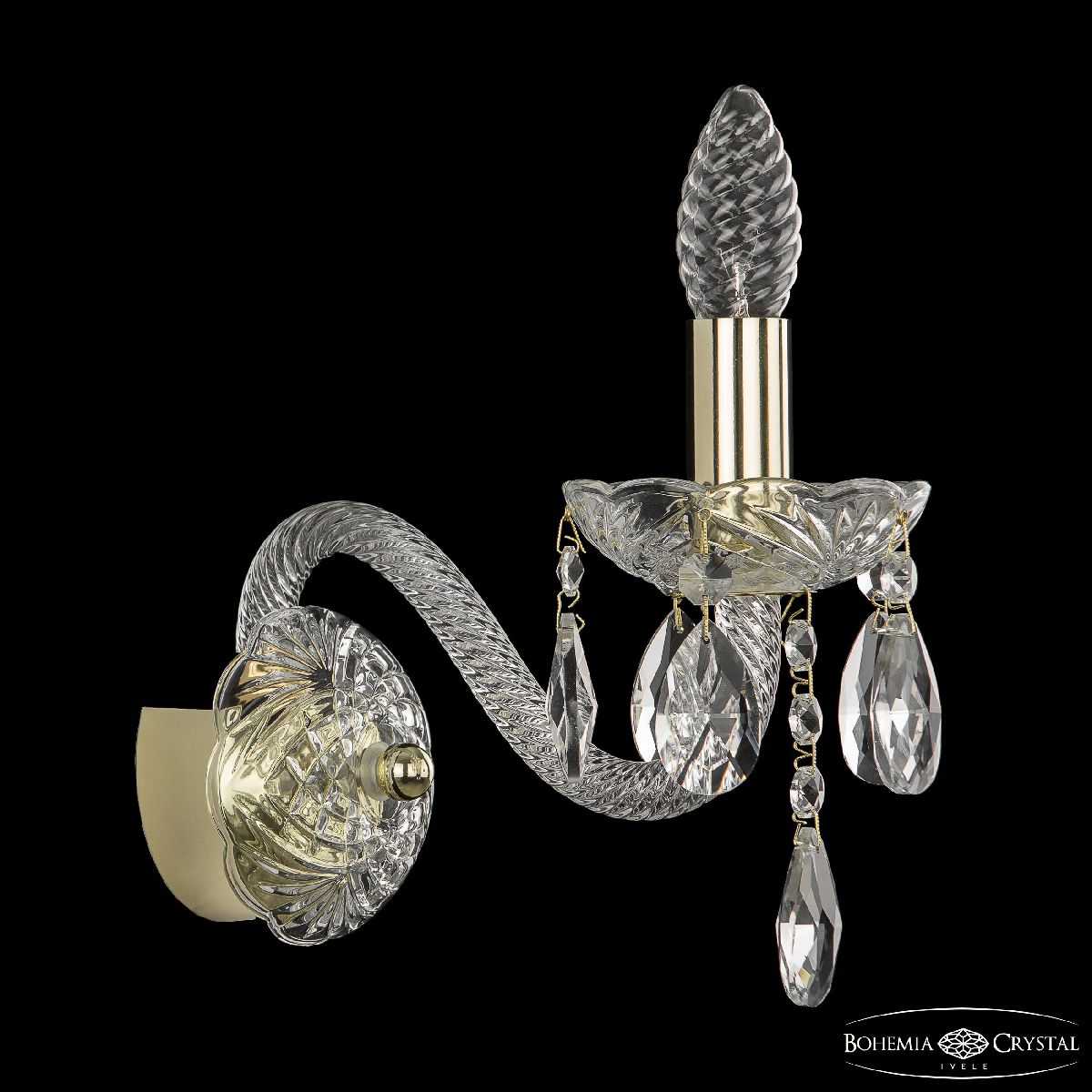 бра bohemia ivele crystal 101b/1/165 g