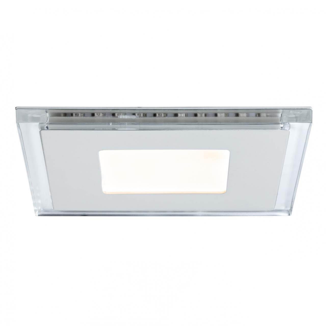 встраиваемый светодиодный светильник paulmann premium line panel 92710