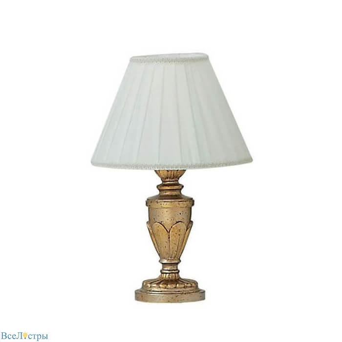 настольная лампа ideal lux firenze tl1 oro antico 020853
