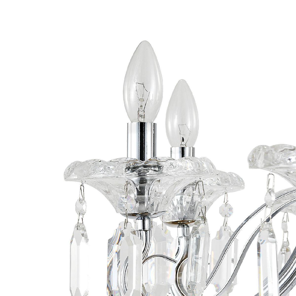 подвесная люстра escada fantail 2111/8p chrome
