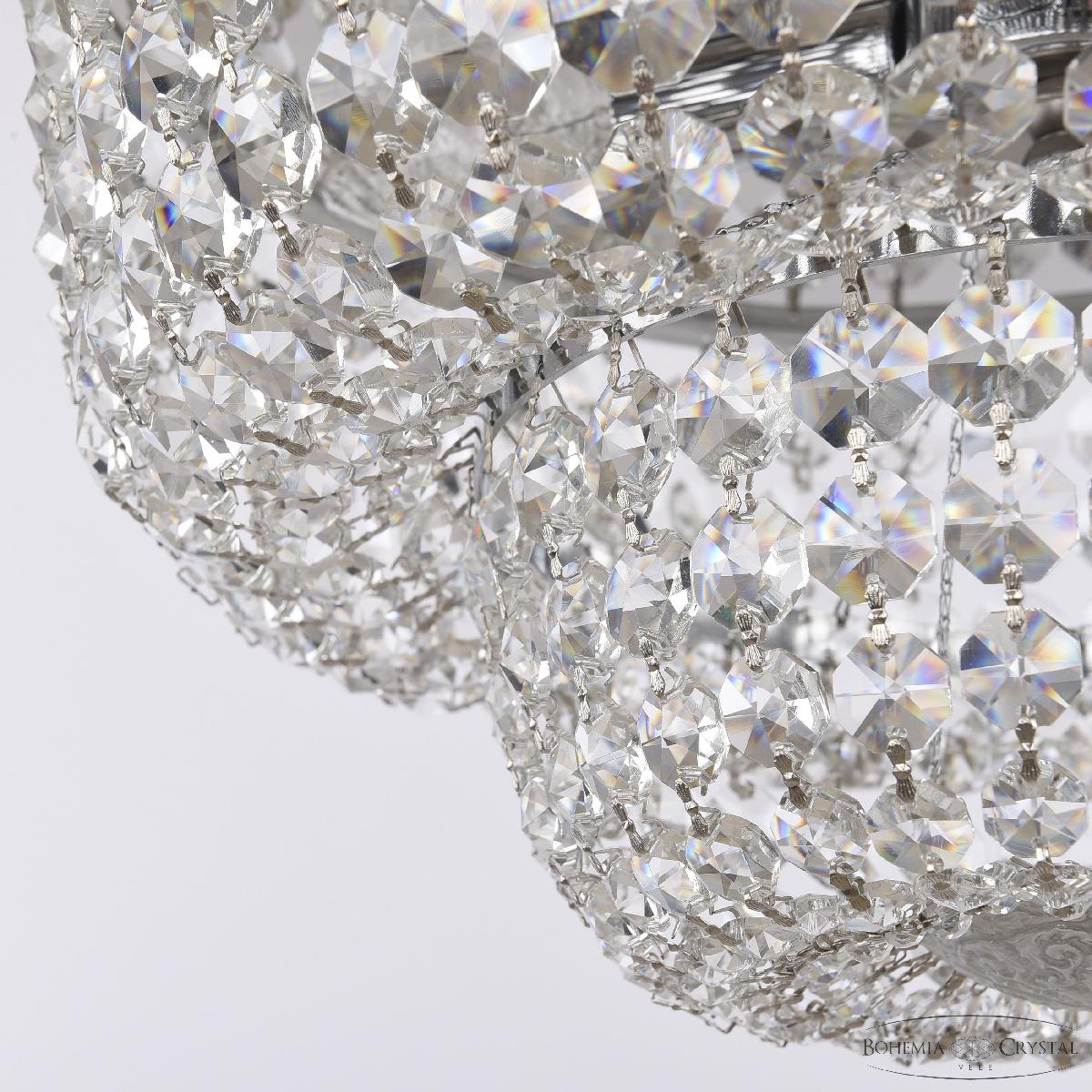 потолочная люстра bohemia ivele crystal al19101/35ol wmn