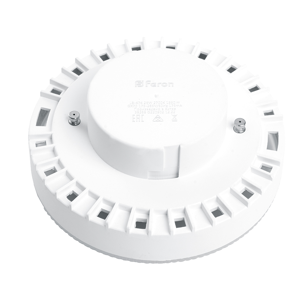 лампа светодиодная feron lb-474 gx70 25w 4000k 38269