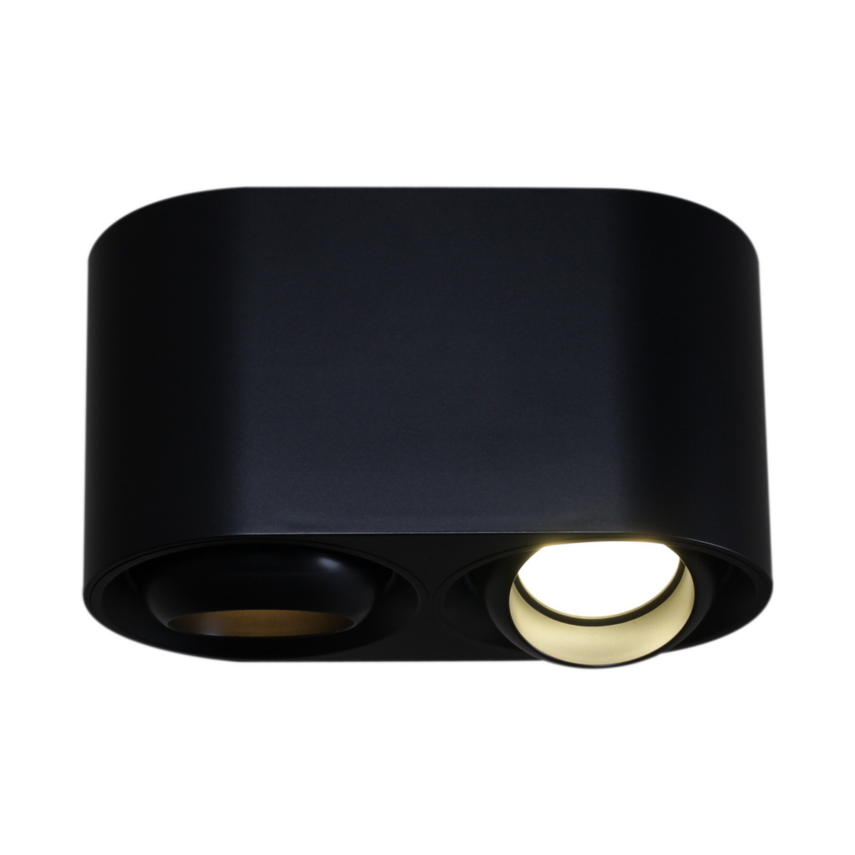 накладной светильник reluce 16123-9.5-002 gu10 bk