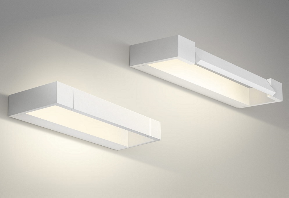 настенный светильник crystal lux kanto ap12w led wh