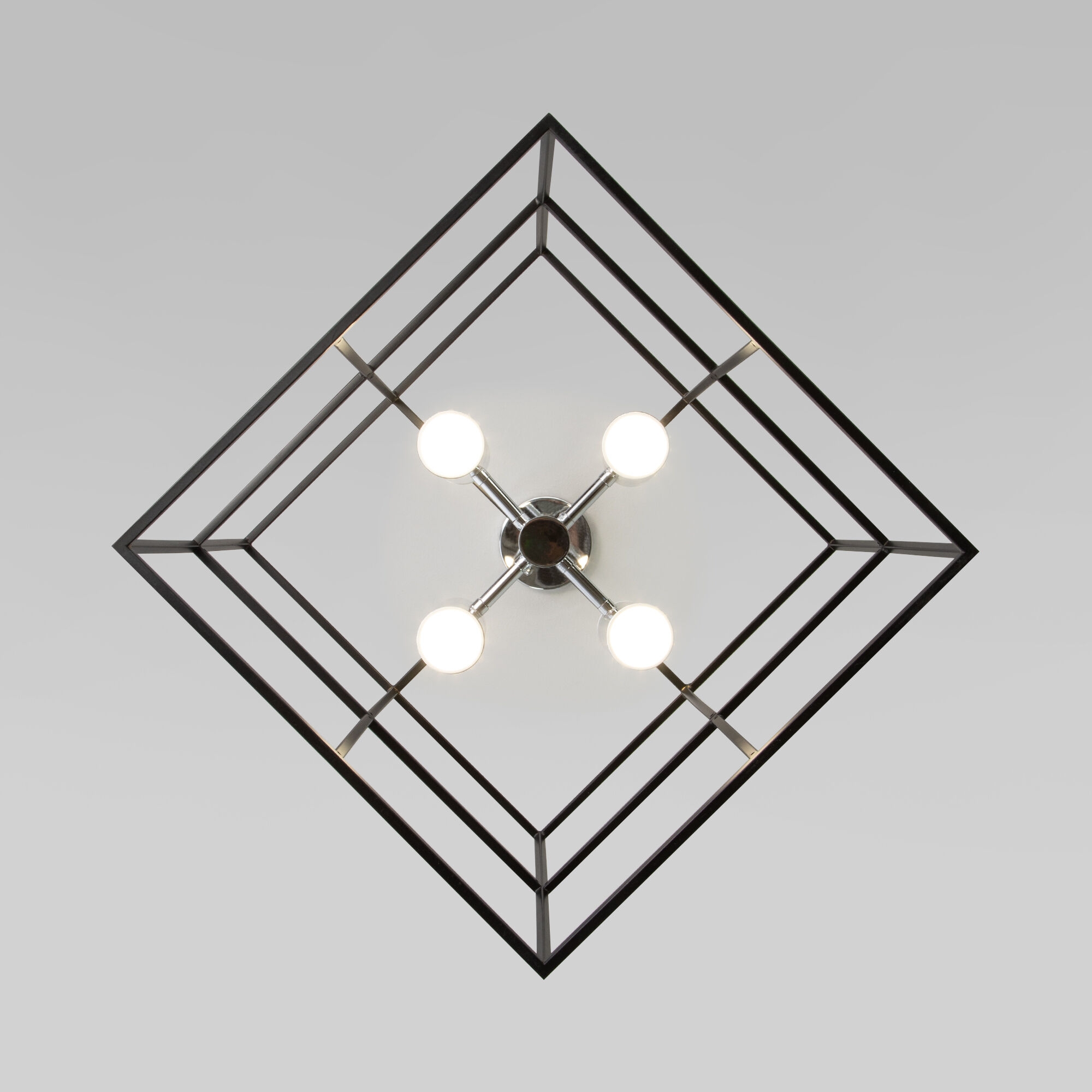 люстра на штанге eurosvet adamson 70142/8 хром a060670