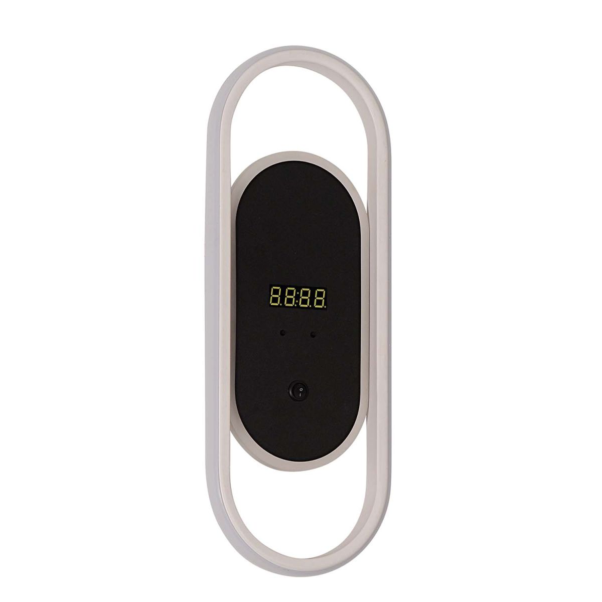 настенный светильник с часами f-promo vigilate 4689-1w