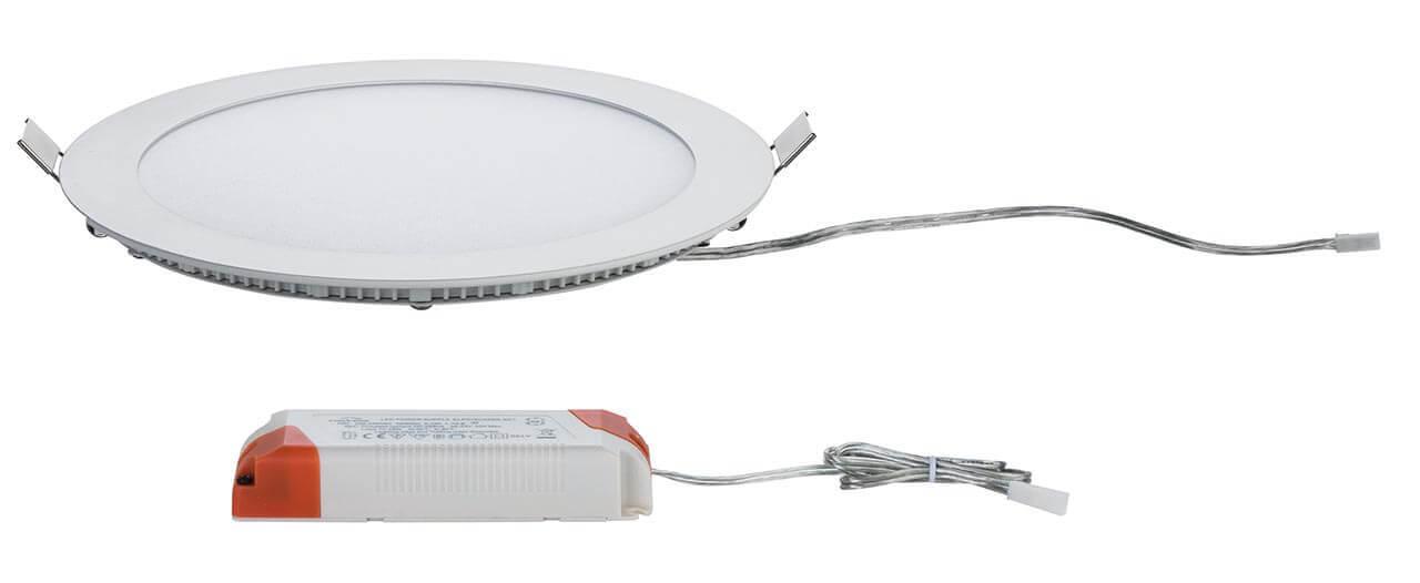 встраиваемый светодиодный светильник paulmann premium line panel 92034