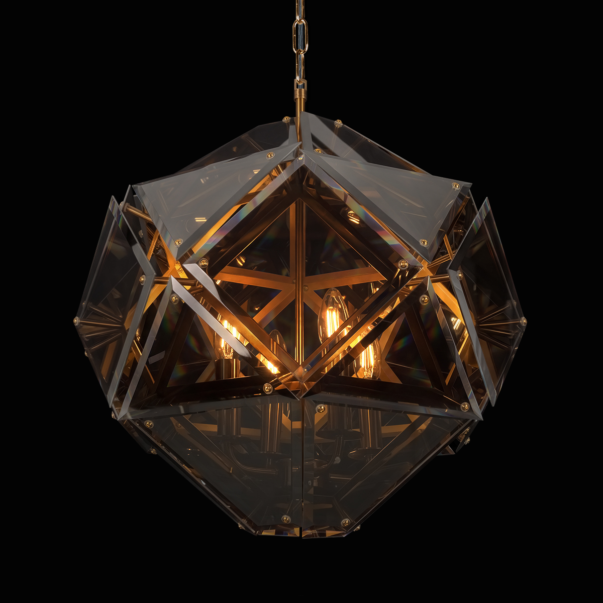 подвесной светильник loft it shard 10560 smoke
