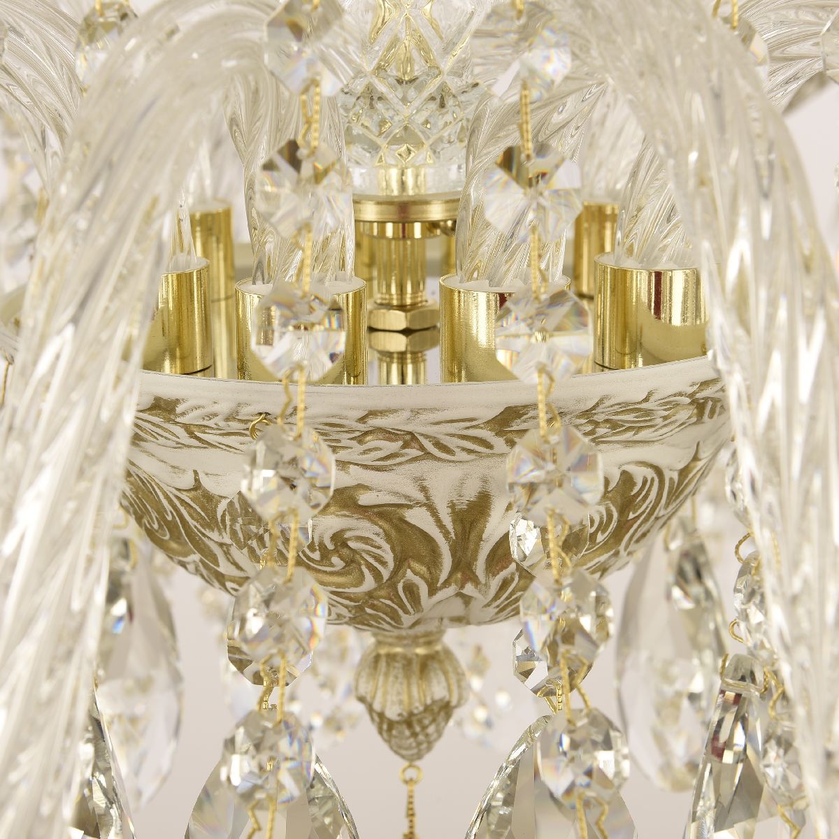 подвесная люстра bohemia ivele crystal al16302/10/240 wmg