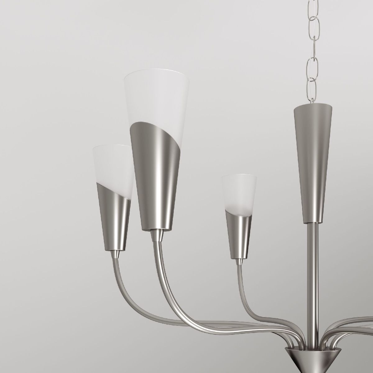 подвесная люстра eurosvet 60167/6 никель smart a068284