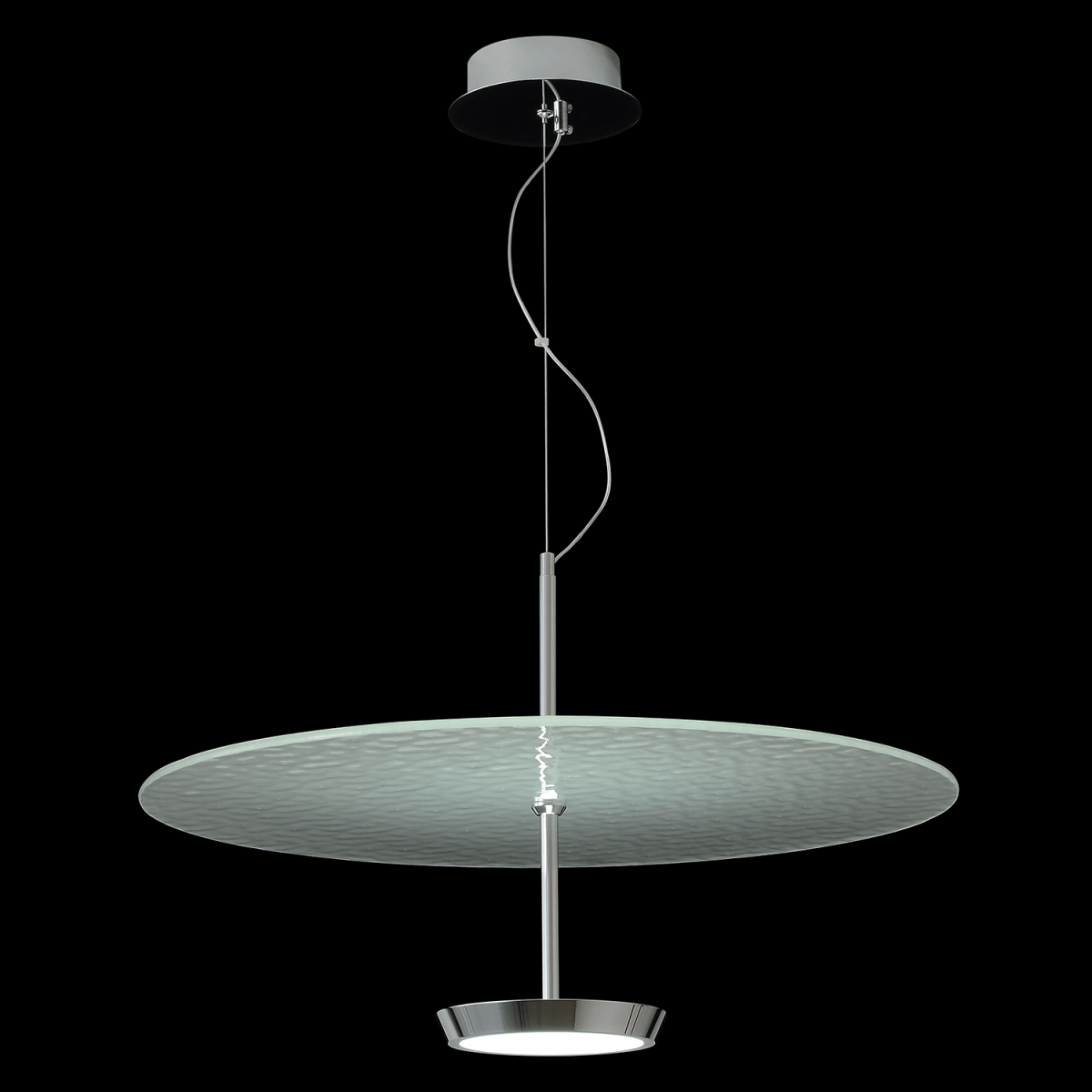 подвесной светильник crystal lux nicole sp18w led