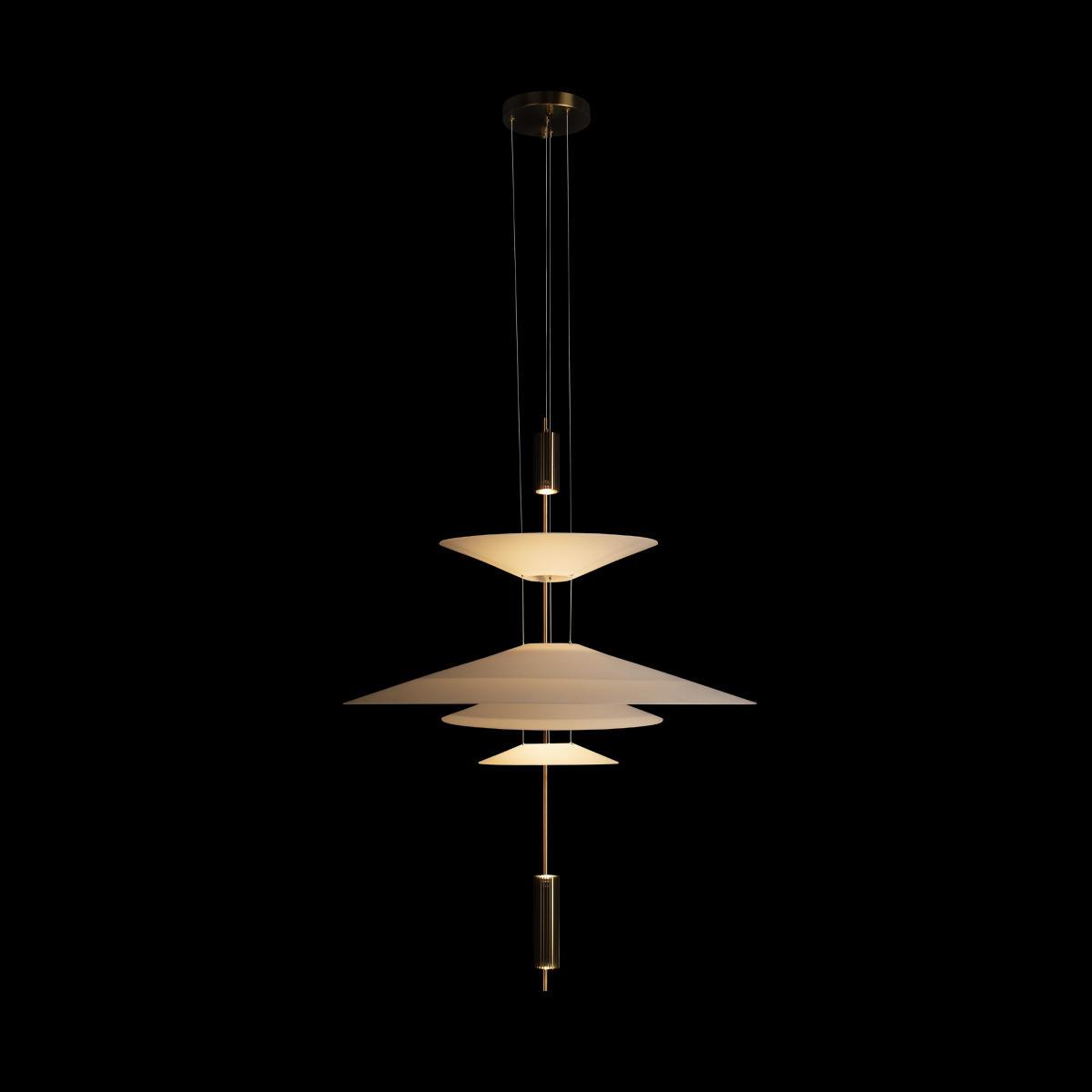 подвесной светильник loft it skylar 10244/c brass