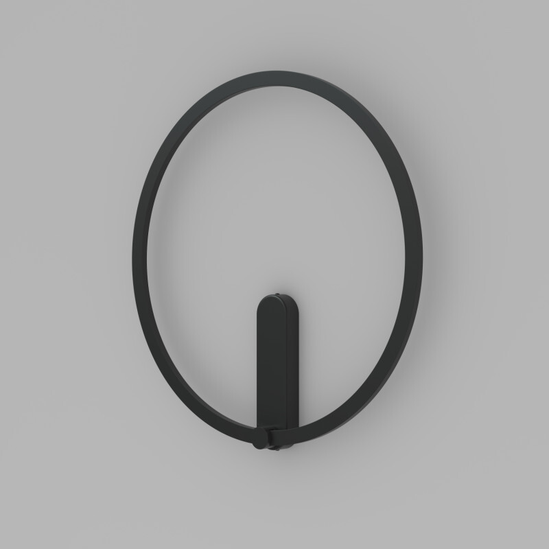 настенный светильник denkirs round dk5035-bk