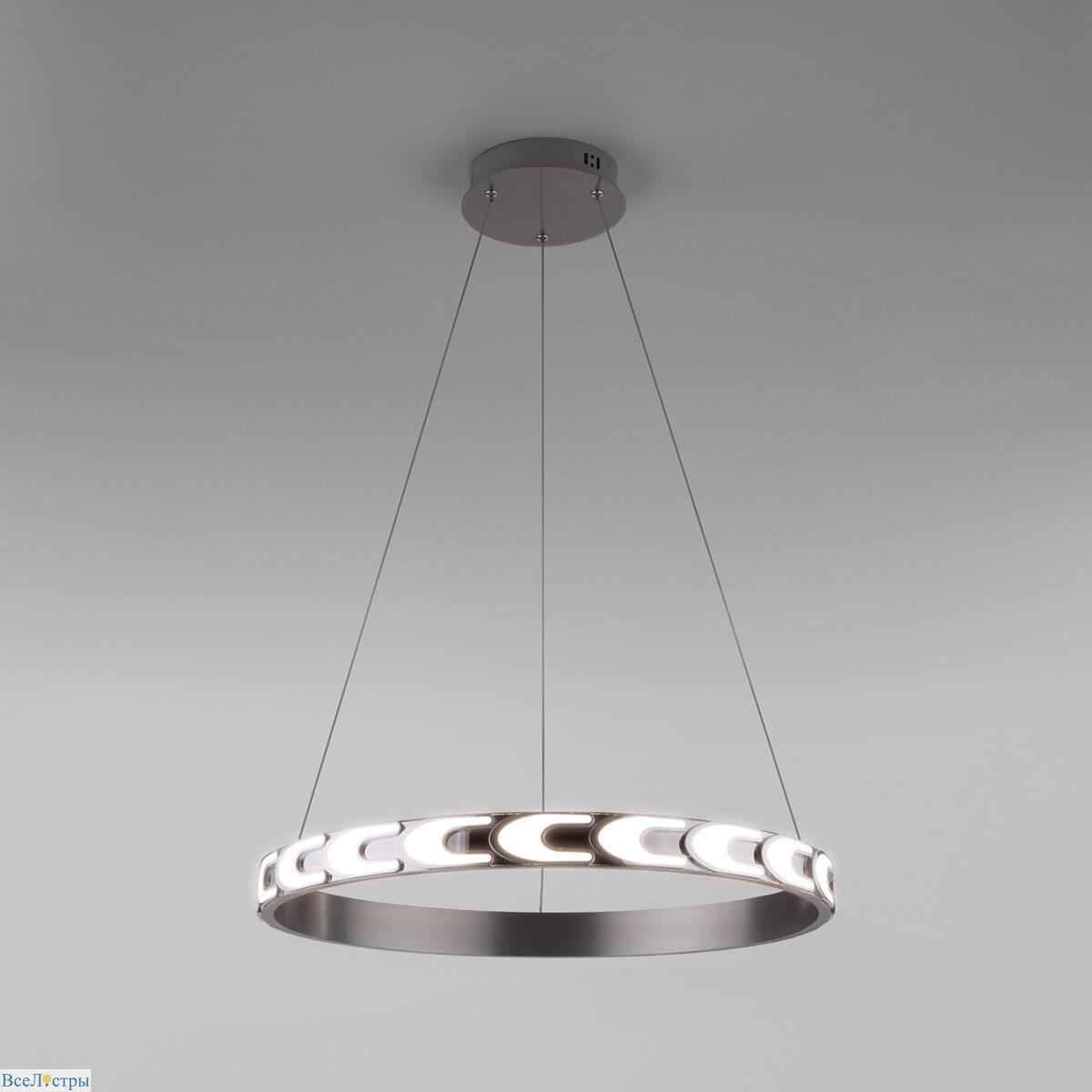 подвесной светильник eurosvet 90164/1 сатин-никель