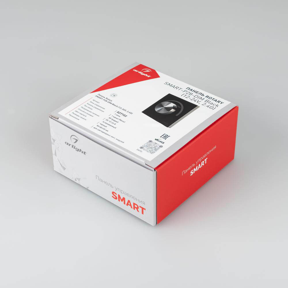 панель управления arlight rotary smart-p28-dim black 027102