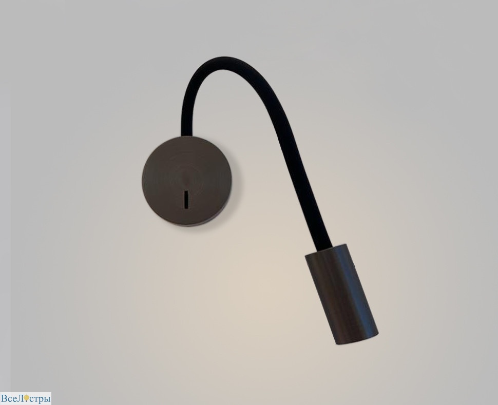 гибкое бра italline de-316 black