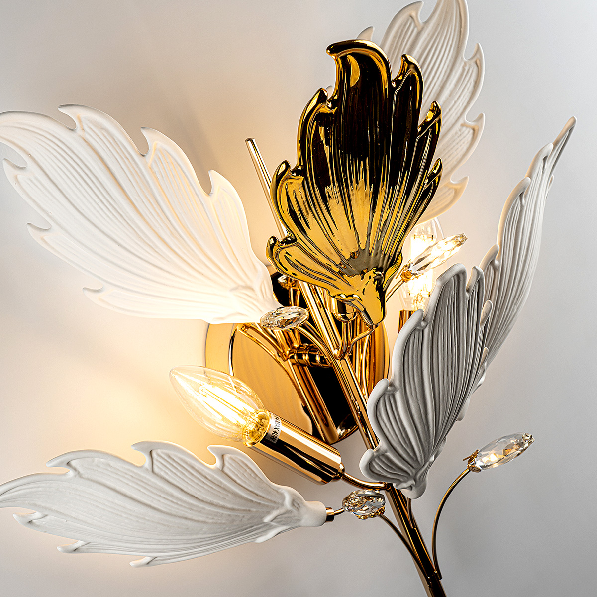 настенный светильник modelux ml.6869.450 gd