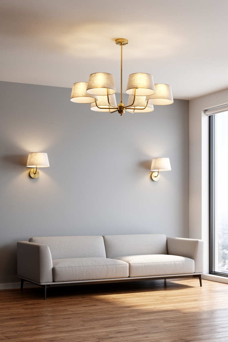 люстра на штанге maytoni modesto mod360pl-06bs