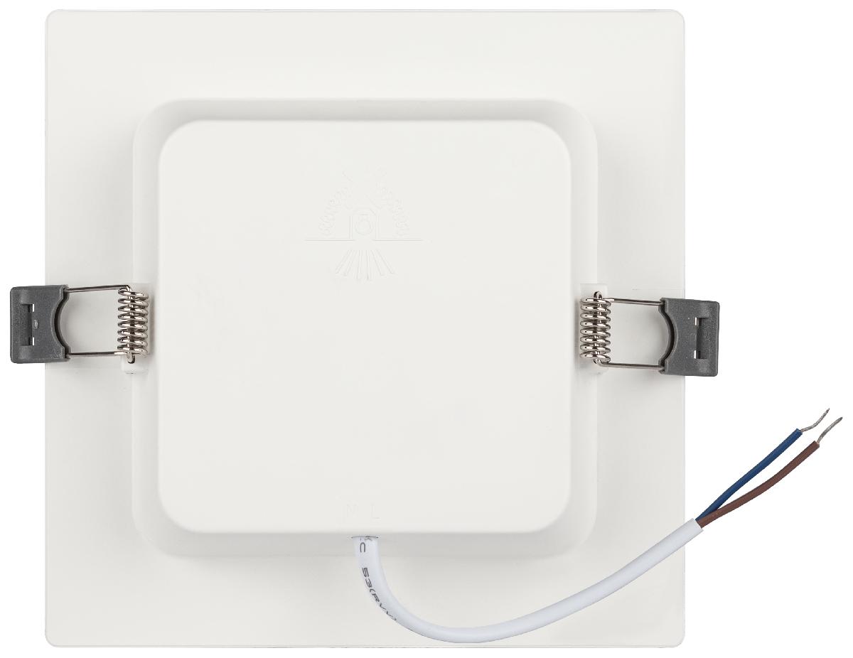 встраиваемый светильник эра led 18-12-6k б0057444