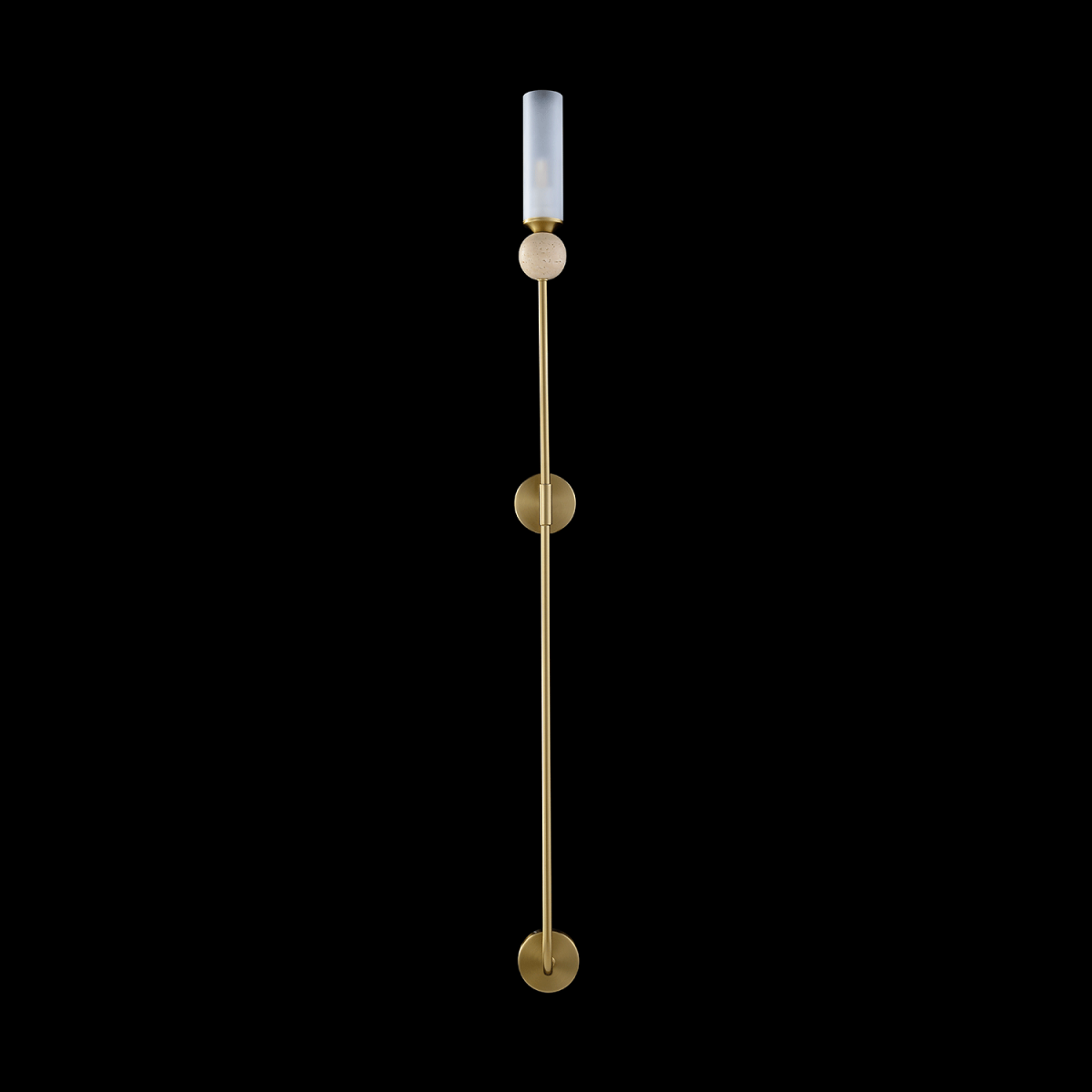 бра crystal lux simply ap1.2 brass