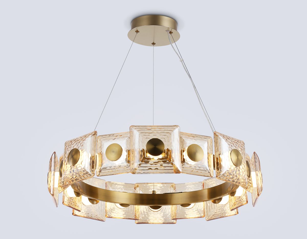 подвесная люстра ambrella light high light crystal lh31027