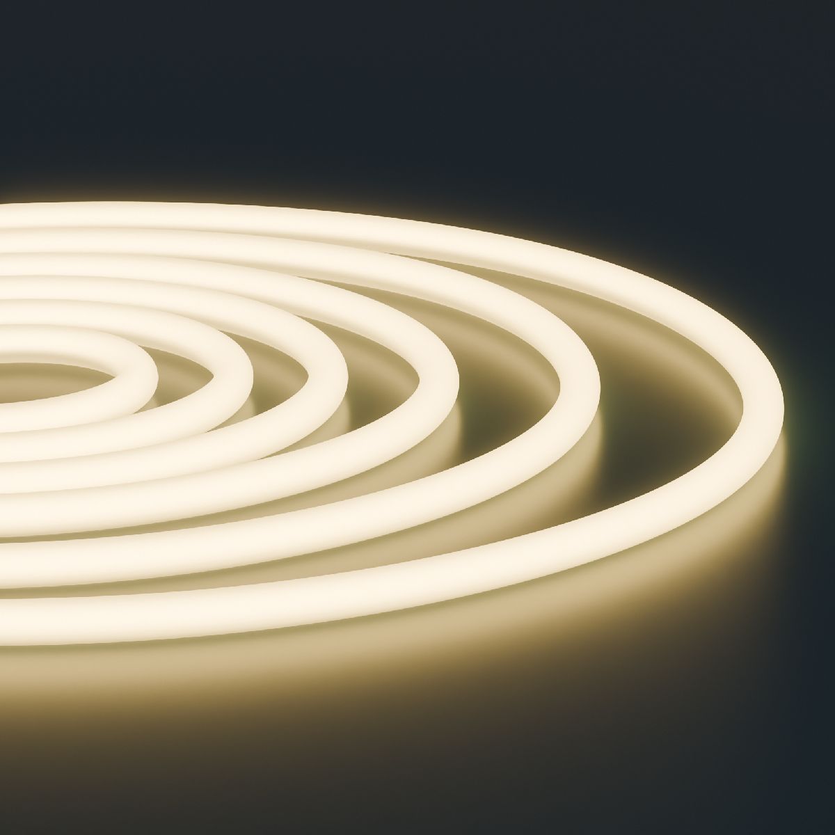 гибки неон apeyron 220в 2835 6вт/м 3000к 50м ip65 17-57