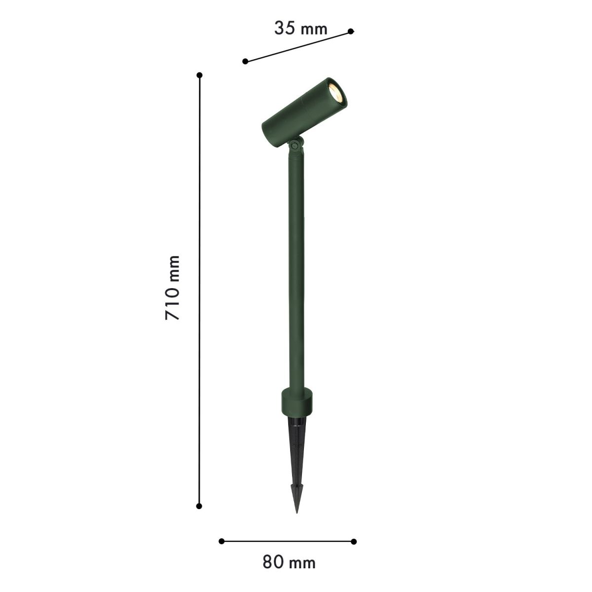 ландшафтный светильник favourite micron 4811-1t