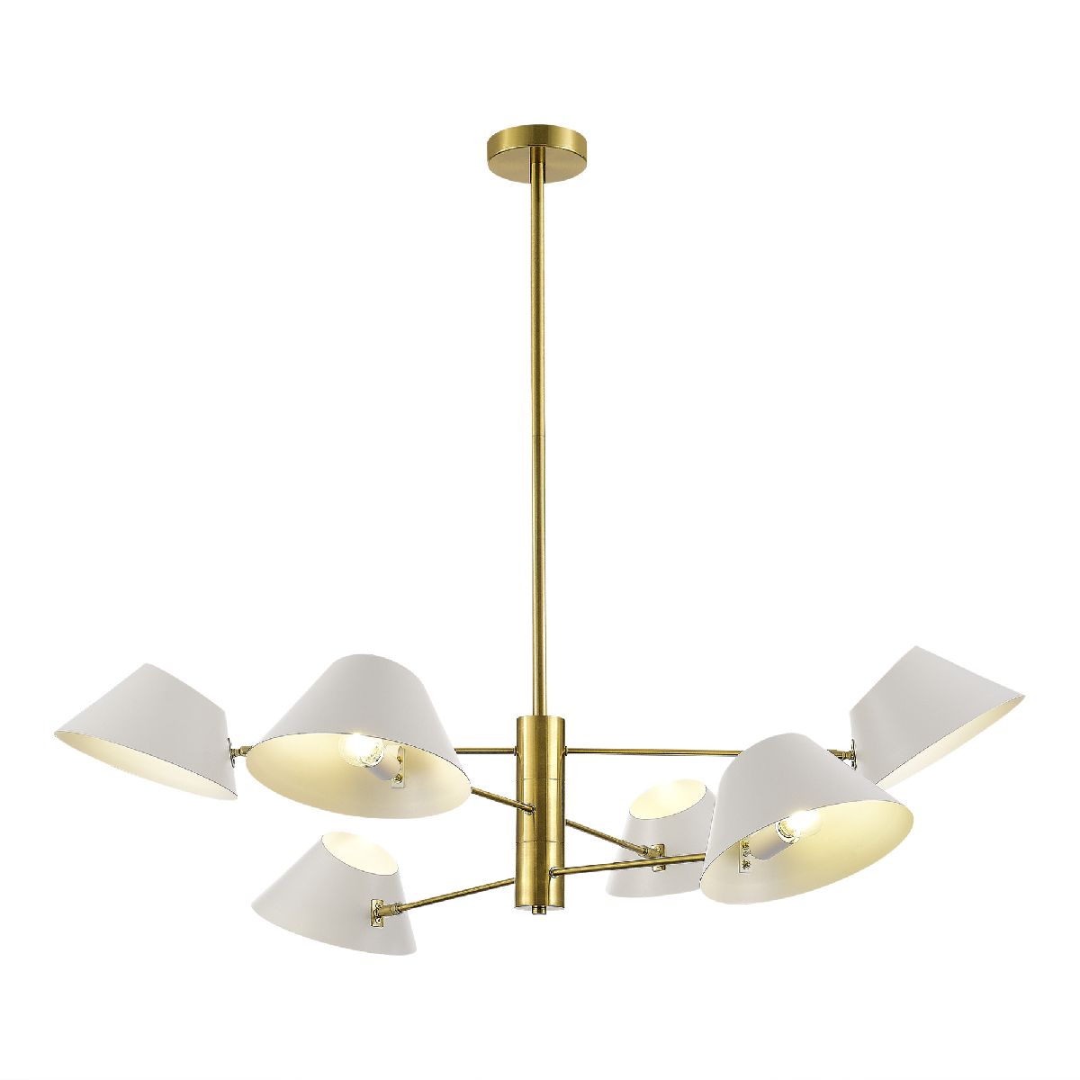 люстра на штанге evoluce norbi sle1253-353-06