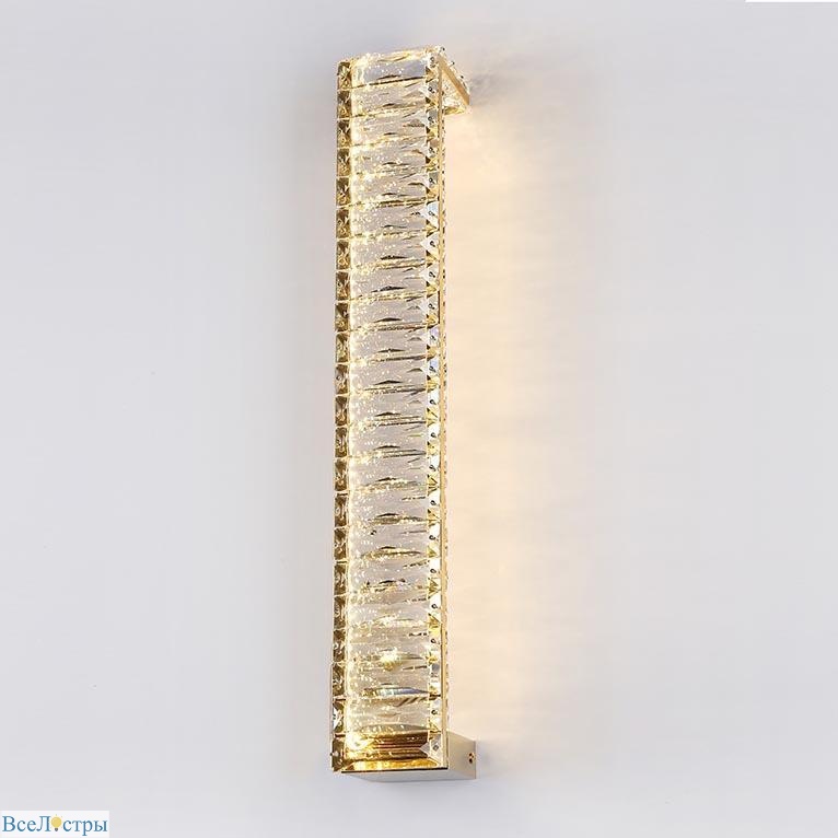 настенный светодиодный светильник newport 8241/a 8240 gold м0064516