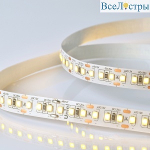 ULS-M14-2835-168LED/m-10mm-IP20-DC12V-14W/m-5M-3000K PROFI катушка в герметичной упаковке