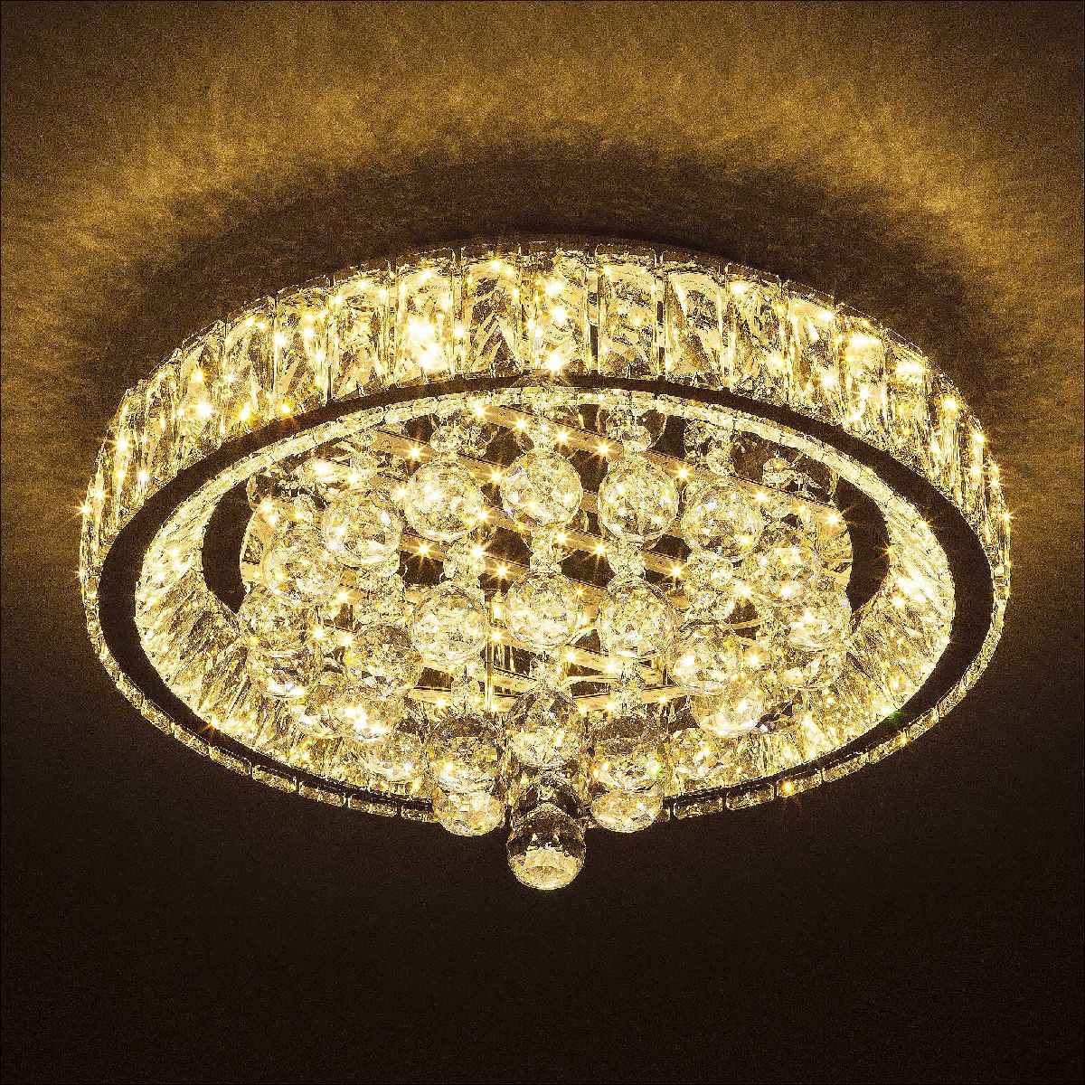 потолочная люстра led4u l032-500 с функцией уд