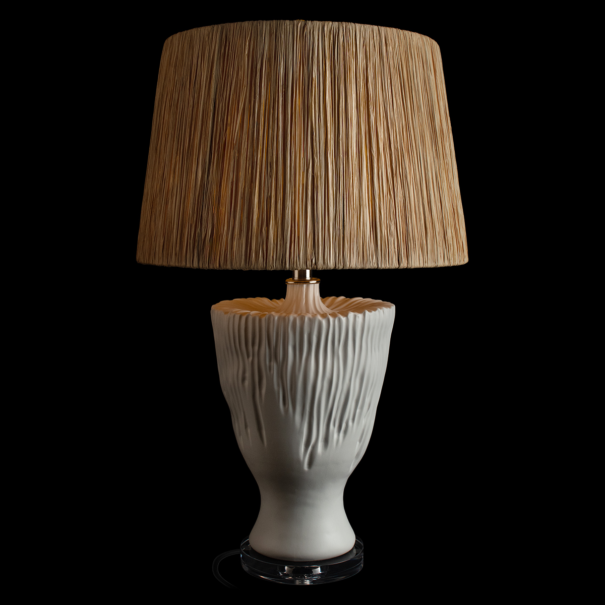 настольная лампа loft it raffia 10497t