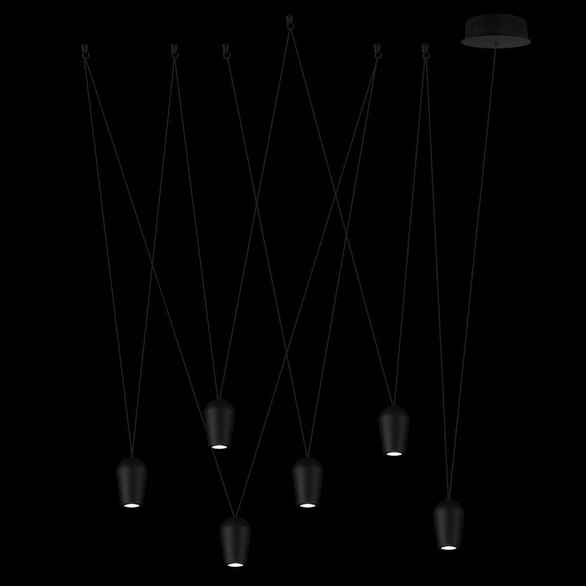 подвесной светодиодный светильник loft it blackout 10357/6
