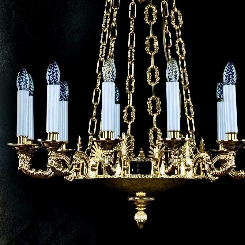 подвесная люстра artglass egona polished