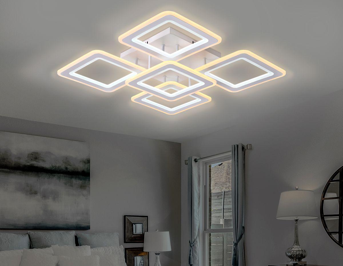 потолочная светодиодная люстра ambrella light original fa866