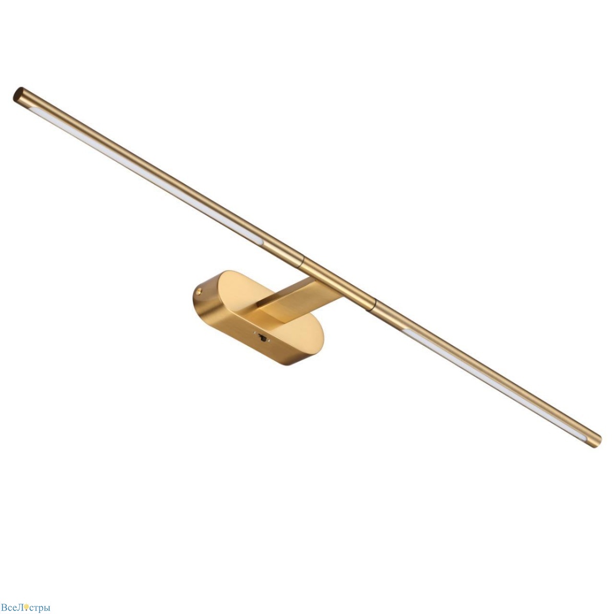подсветка для картин odeon light hightech aledo 6635/9wl