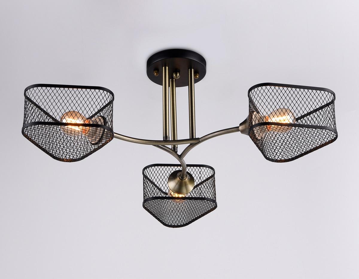 подвесная люстра ambrella light traditional loft tr80171
