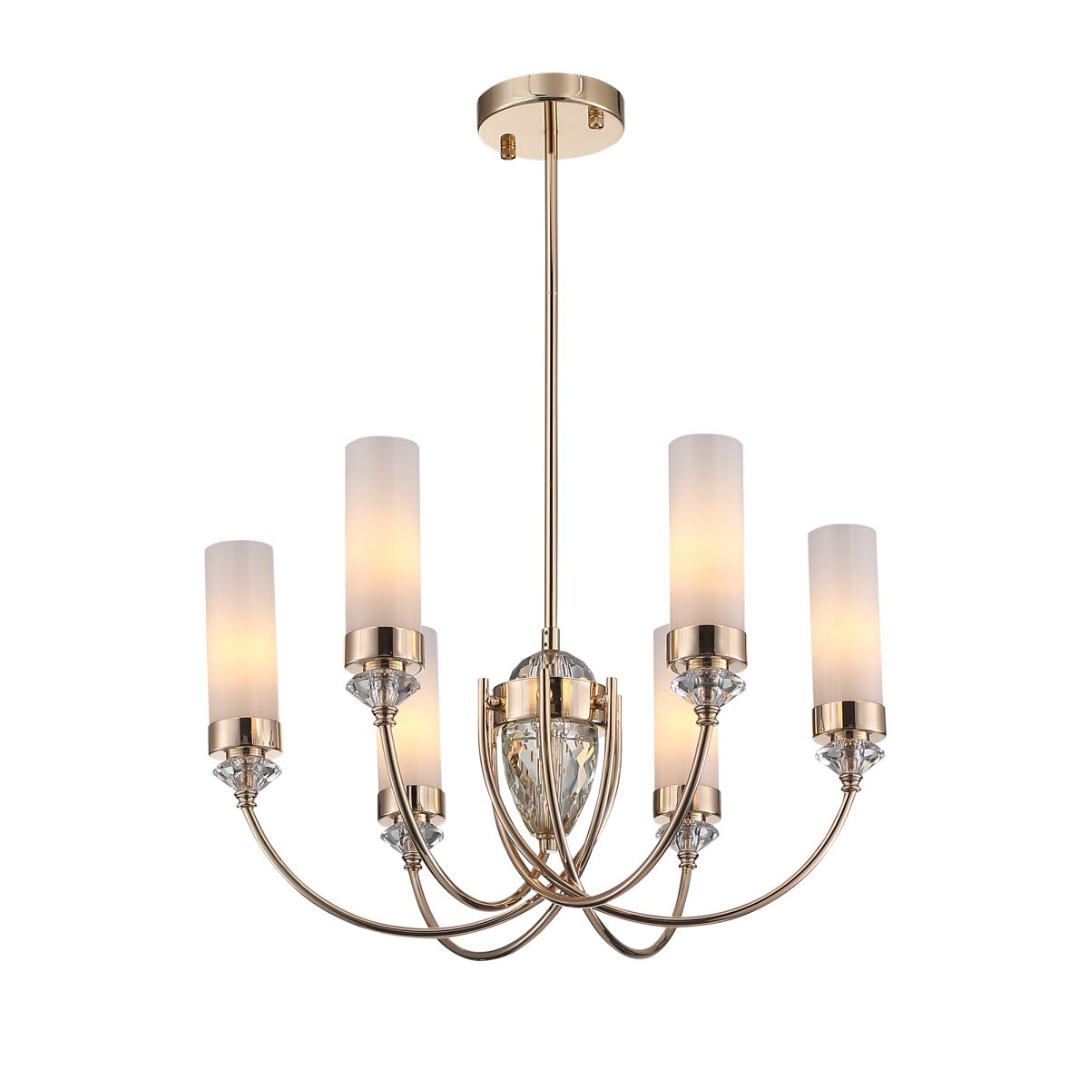 люстра на штанге st luce элегра sl1402.253.06