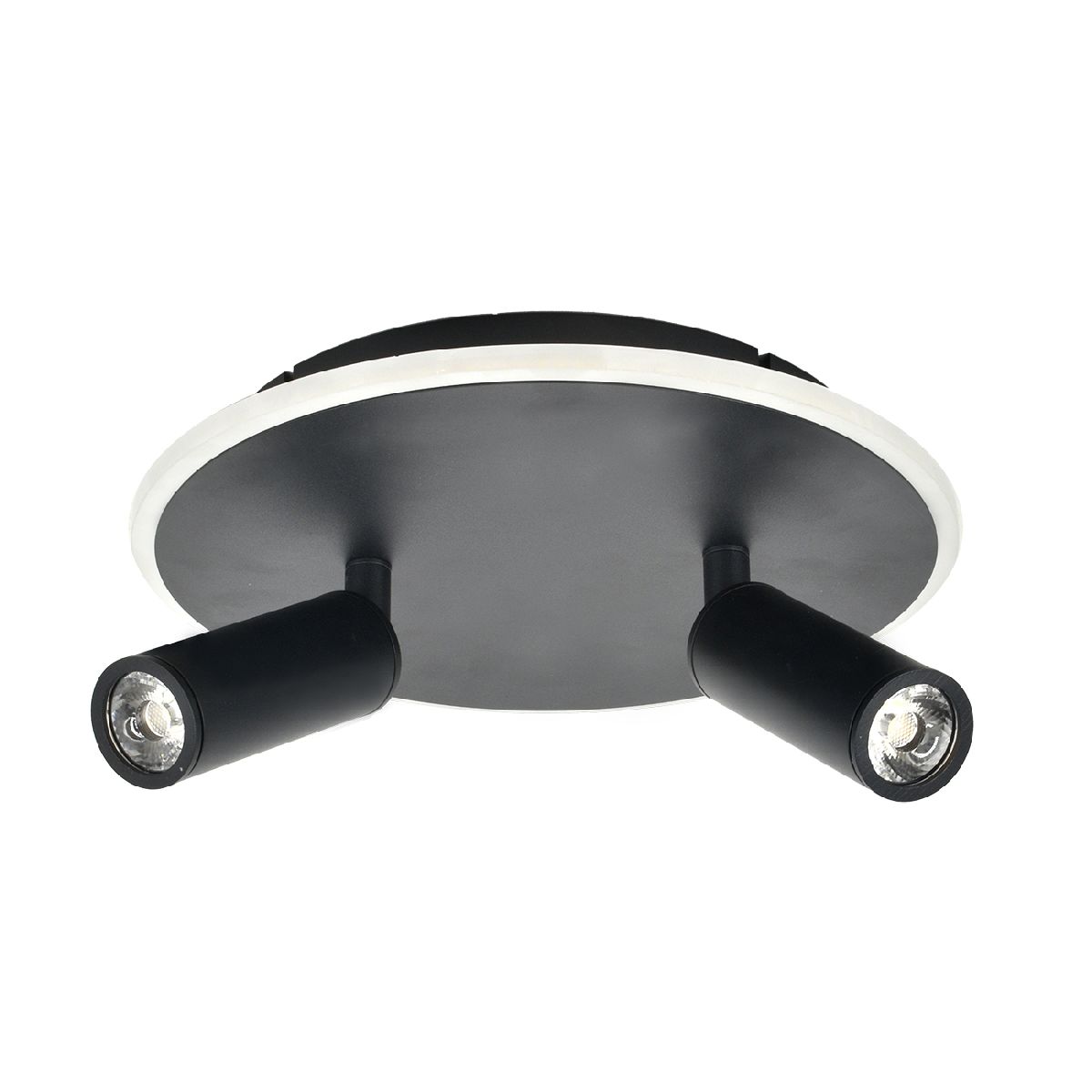 настенно-потолочный светильник escada 20046sma/02led bk
