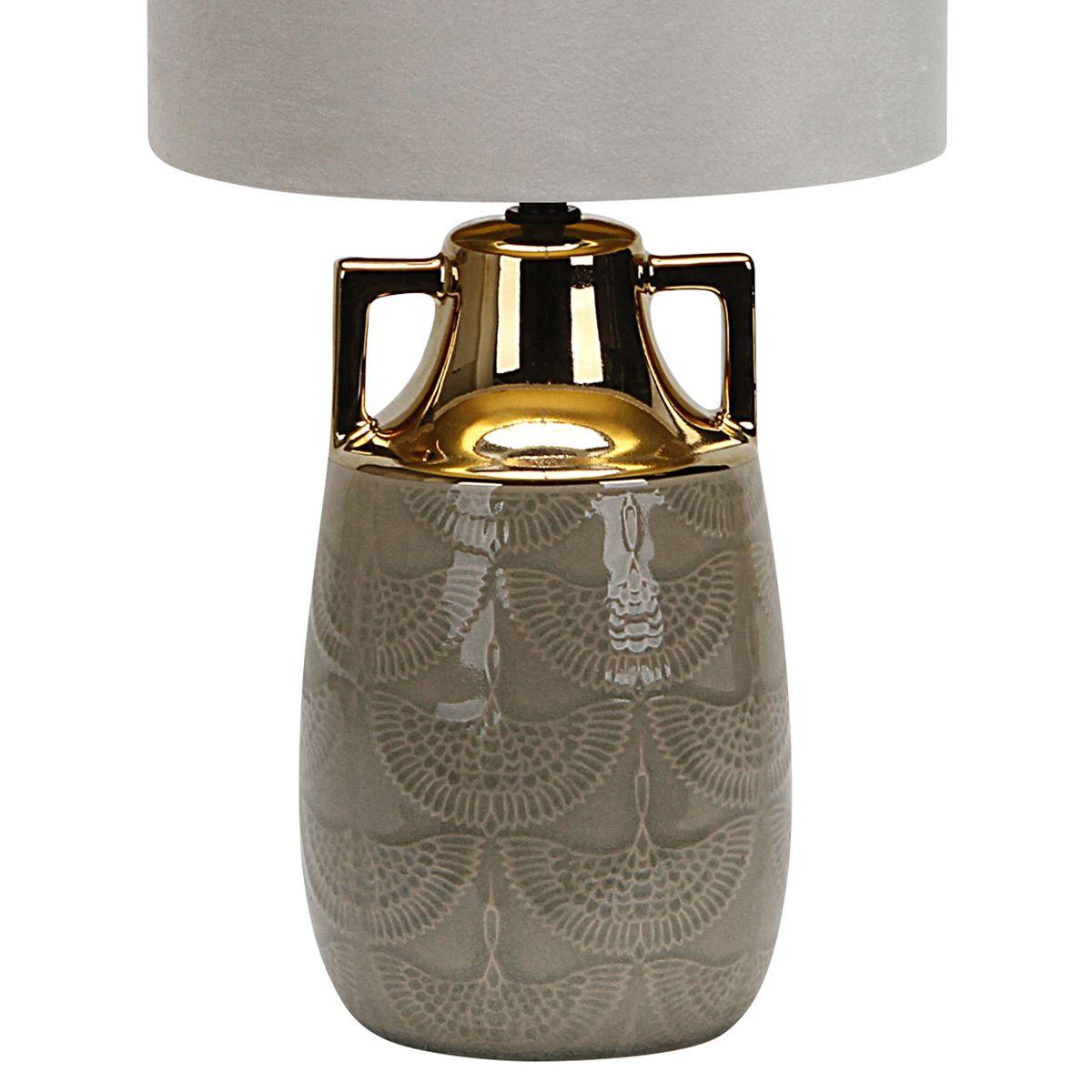 настольная лампа escada athena 10201/l beige
